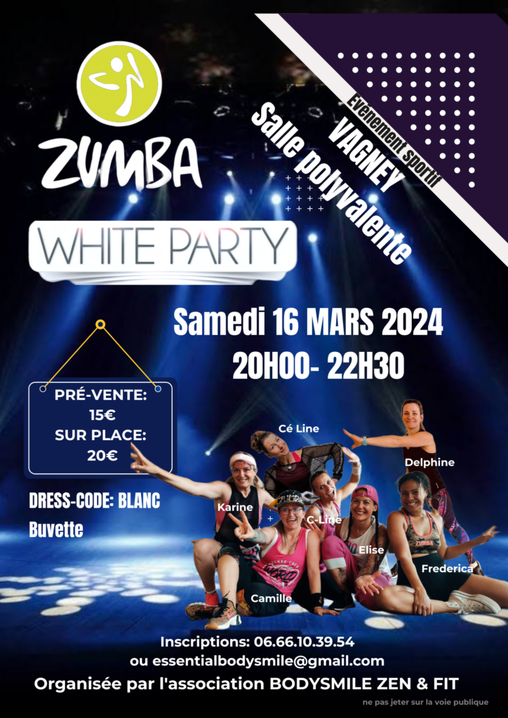 Zumba WHITE PARTY